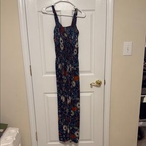 Floral Print Maxi Dress